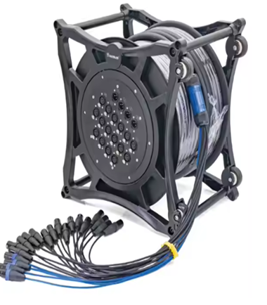 8 kanal 50mt Dmx & Audio multciore